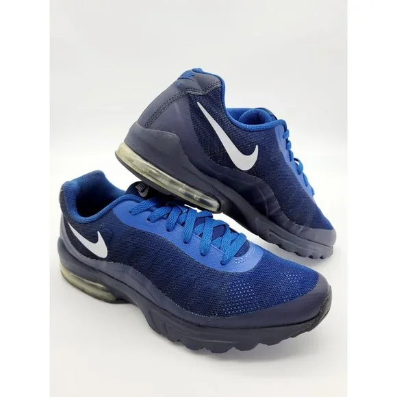 Nike Air Max Invigor Print Blue Men's Shoes Size 9.5 - Picture 2 of 8
